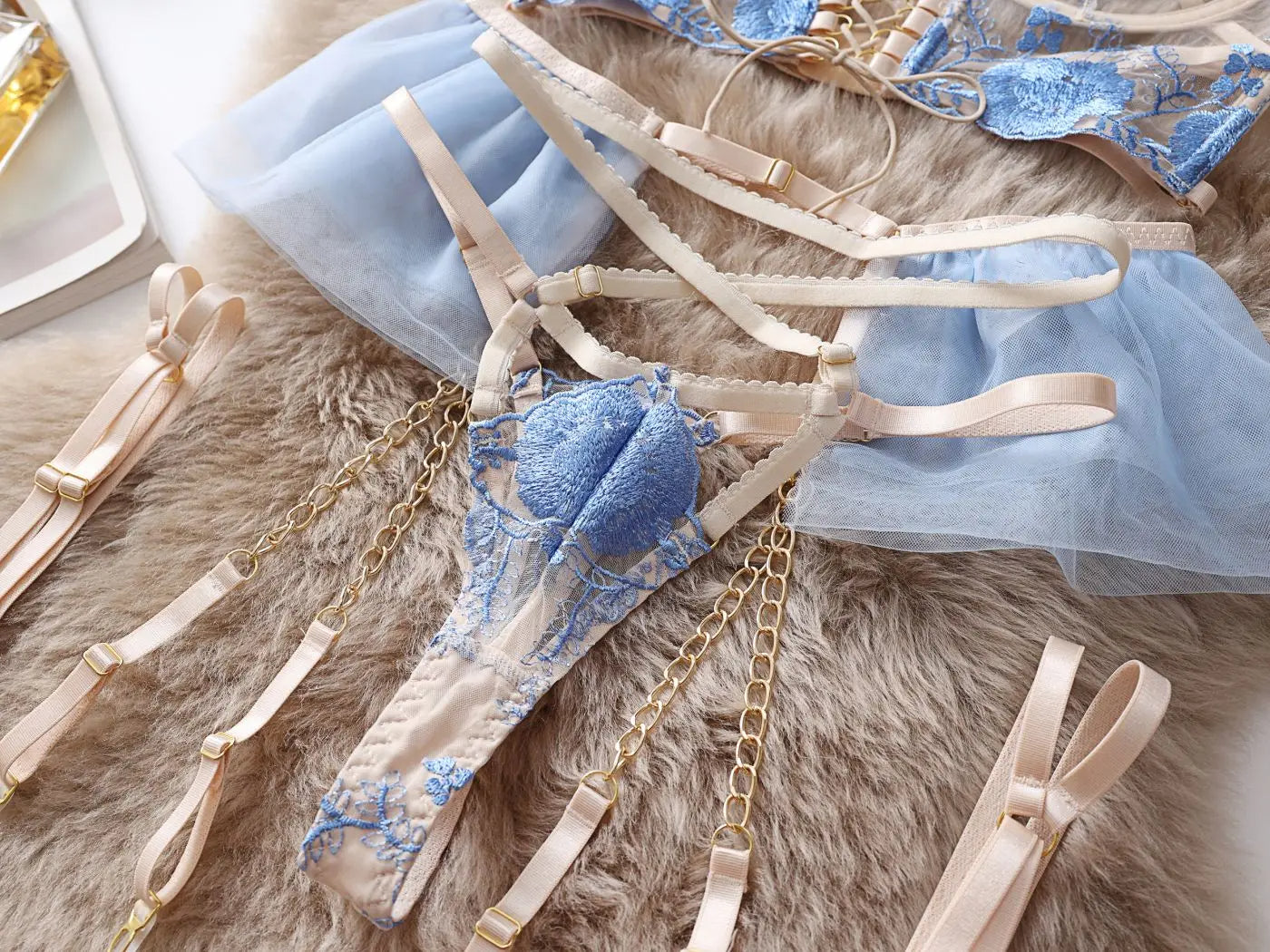 Lingerie Alice no País das Maravilhas™ | (Conjunto Completo) O Segredo das Mulheres (FRETE GRÁTIS) - savina