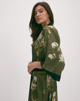 Kimono Verde Éden Japonês