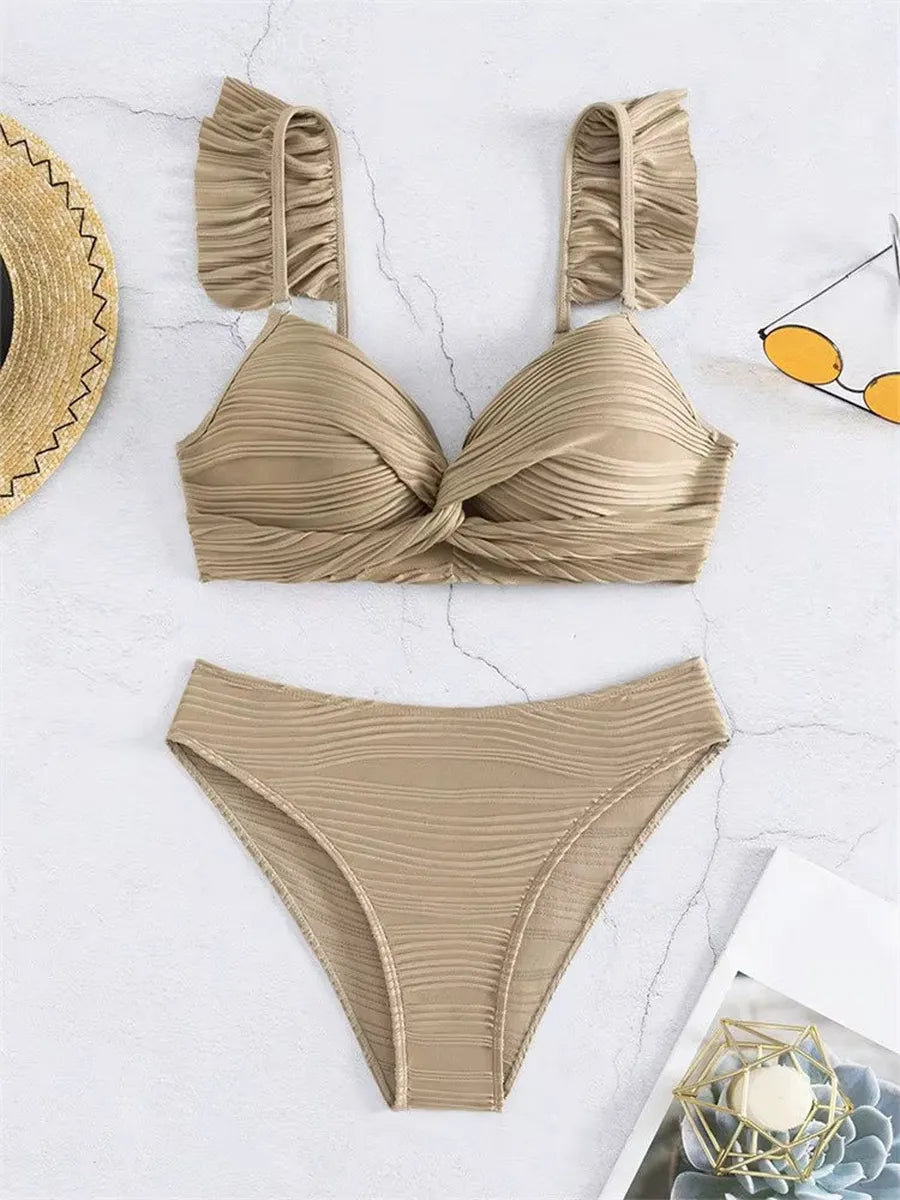 Biquíni Hot Pants Cintura Alta Luna Bella