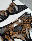 Lingerie Ouro Nero