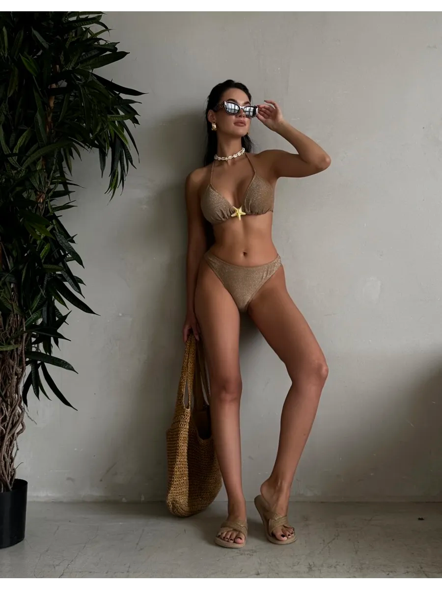 Biquíni Soleil Marron