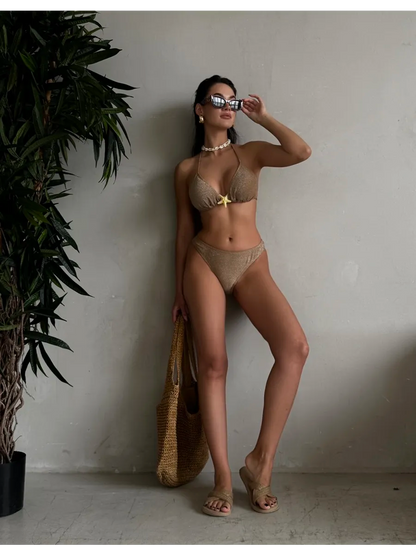 Biquíni Soleil Marron