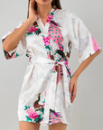 Robe Curto Oriental Peacock