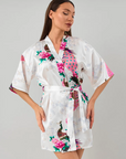 Robe Curto Oriental Peacock