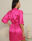 Robe Cetim Dreams Pink