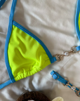 Biquíni Texturizado La Plage Pérola Neon