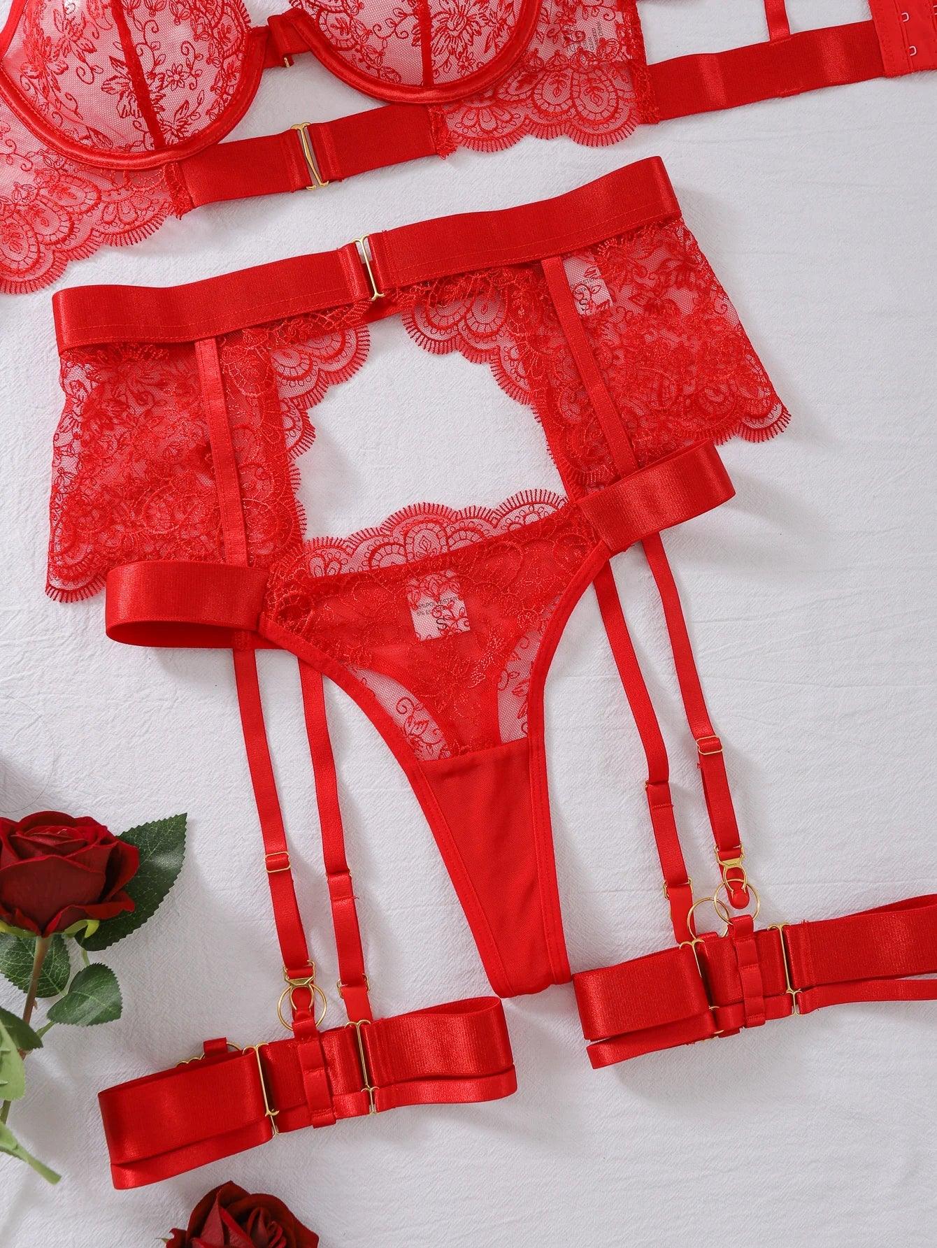 Lingerie Red Valeria