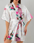 Robe Curto Oriental Peacock