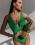 Maiô Belladonna Verde Esmeralda