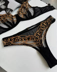 Lingerie Ouro Nero