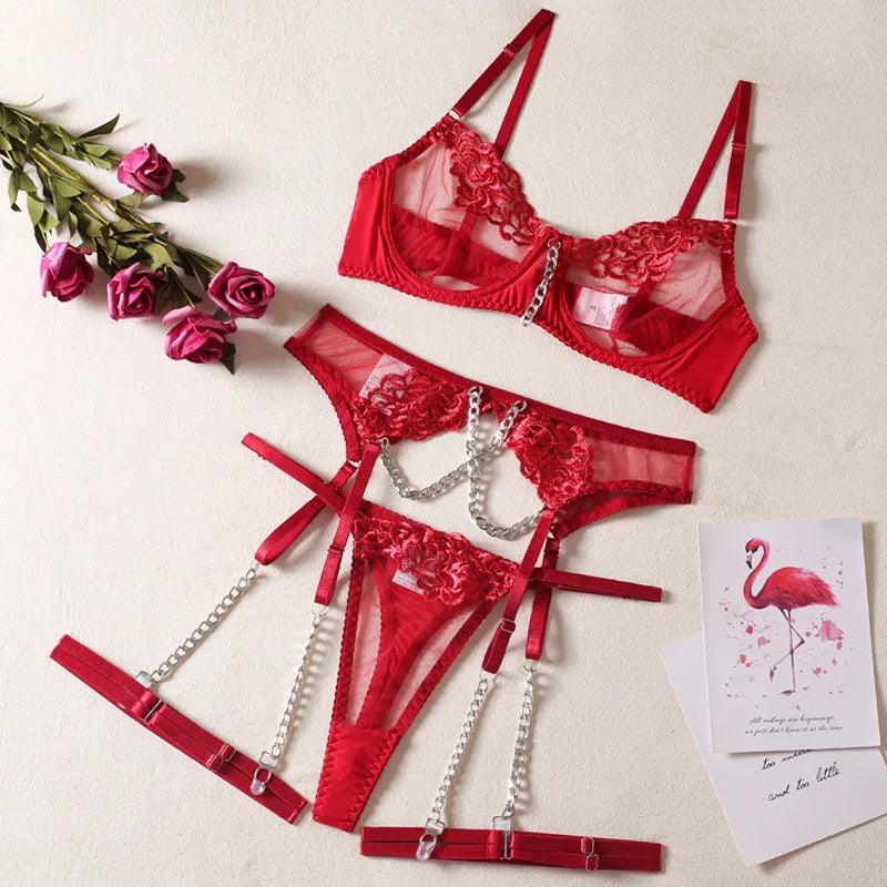 Look completo com a lingerie Vayne, ousadia e sofisticação para momentos especiais.